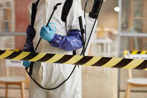 Professional Biohazard technician working in Camp Murray, WA